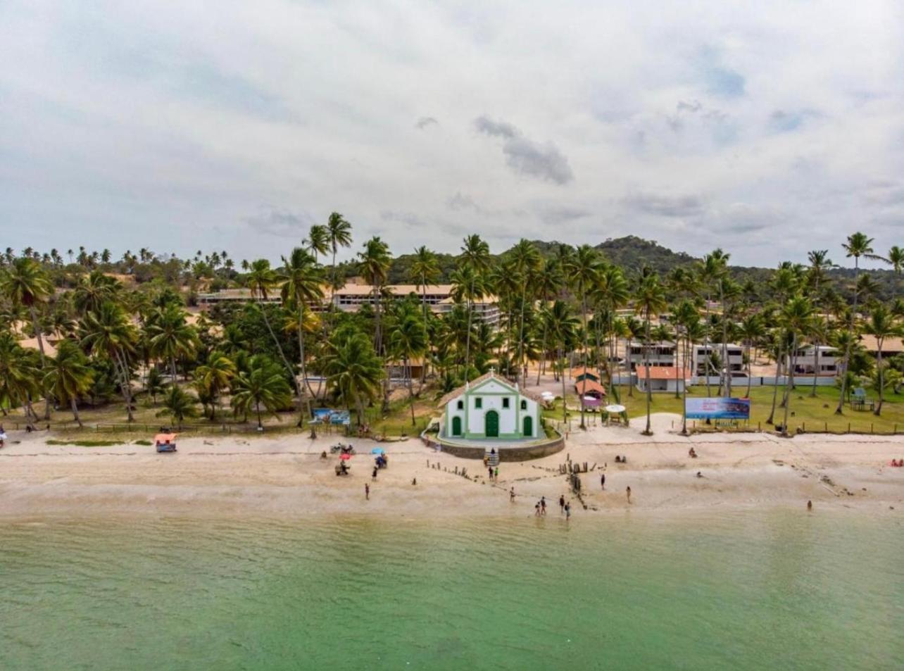 Flat Beira Mar - Carneiros Beach Resort Tamandare Ngoại thất bức ảnh